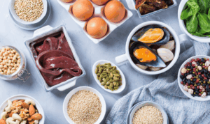 Selekcija namirnica koje obiluju željezom