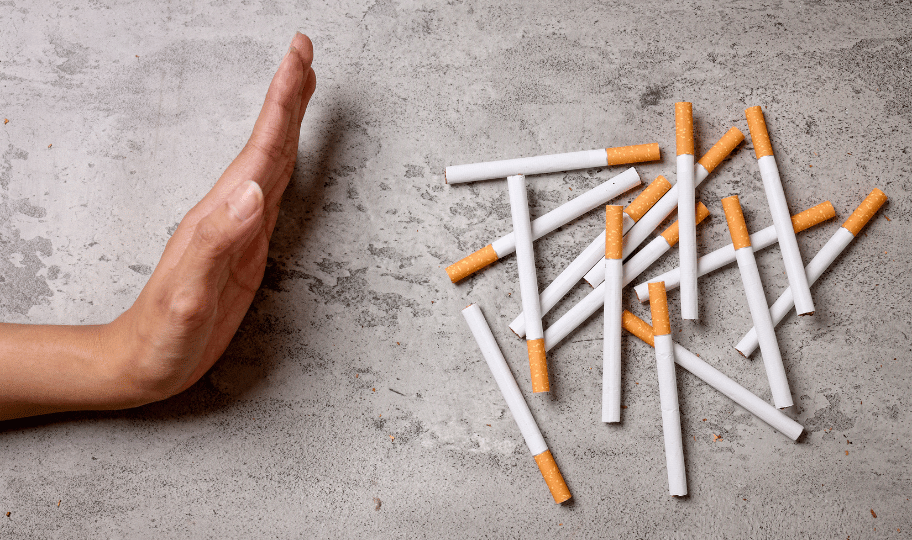 ilustracija prestanka pušenja