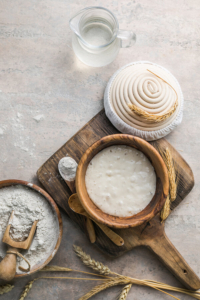 fermentacija brašna, stvaranje startera za kiseli kruh