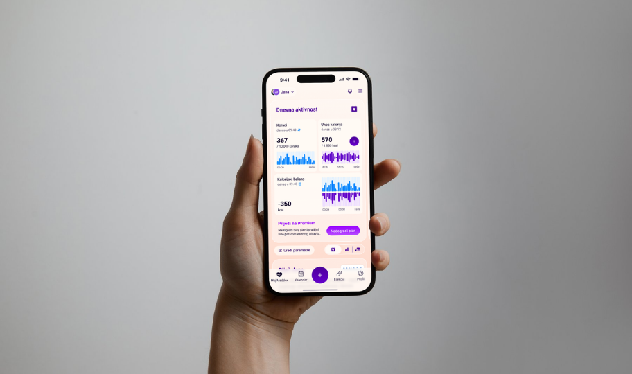 ruka koja drži mobitel